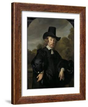 Roelof Meulenaer Amsterdam Mercantile Courier or Postmaster on the Antwerp Route-Ferdinand Bol-Framed Art Print