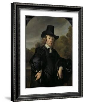 Roelof Meulenaer Amsterdam Mercantile Courier or Postmaster on the Antwerp Route-Ferdinand Bol-Framed Art Print