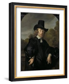 Roelof Meulenaer Amsterdam Mercantile Courier or Postmaster on the Antwerp Route-Ferdinand Bol-Framed Art Print