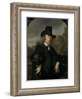 Roelof Meulenaer Amsterdam Mercantile Courier or Postmaster on the Antwerp Route-Ferdinand Bol-Framed Art Print