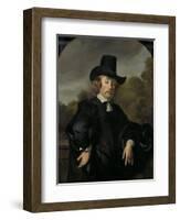 Roelof Meulenaer Amsterdam Mercantile Courier or Postmaster on the Antwerp Route-Ferdinand Bol-Framed Art Print
