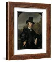 Roelof Meulenaer Amsterdam Mercantile Courier or Postmaster on the Antwerp Route-Ferdinand Bol-Framed Art Print