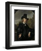 Roelof Meulenaer Amsterdam Mercantile Courier or Postmaster on the Antwerp Route-Ferdinand Bol-Framed Art Print