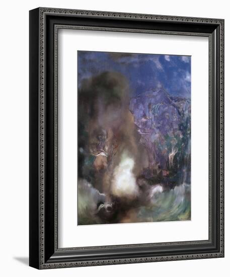 Roger and Angelica-Odilon Redon-Framed Giclee Print