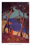 Sur la Cote D'Azur-Roger Broders-Giclee Print