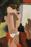 Man in the Country, Study for Paludes; Homme Dans Un Paysage, Etude Pour Paludes, c.1920-Roger de La Fresnaye-Framed Giclee Print