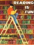 Reading Is Fun Poster-Roger Duvoisin-Framed Premier Image Canvas