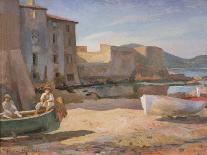 Le Petit Port, St Tropez, 1922 (Oil on Panel)-Roger Eliot Fry-Giclee Print