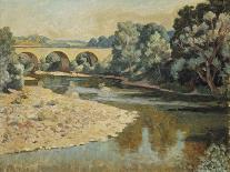 Bridge over the Allier-Roger Fry-Giclee Print