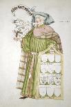 John Gedney, Lord Mayor of London 1427-1428 and 1447-1448, in Aldermanic Robes, C1450-Roger Leigh-Framed Giclee Print
