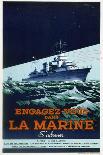 French Navy Recruitment Poster, C1930-1945-Roger Levasseur-Laminated Giclee Print