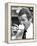 Roger Moore Drinking Coffee-Associated Newspapers-Framed Stretched Canvas