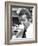 Roger Moore Drinking Coffee-Associated Newspapers-Framed Photo