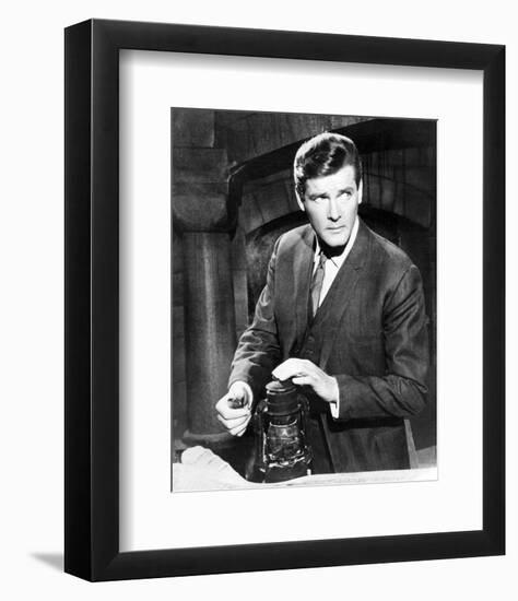 Roger Moore, The Saint (1962)-null-Framed Photo