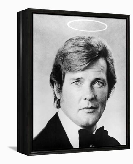 Roger Moore - The Saint-null-Framed Stretched Canvas