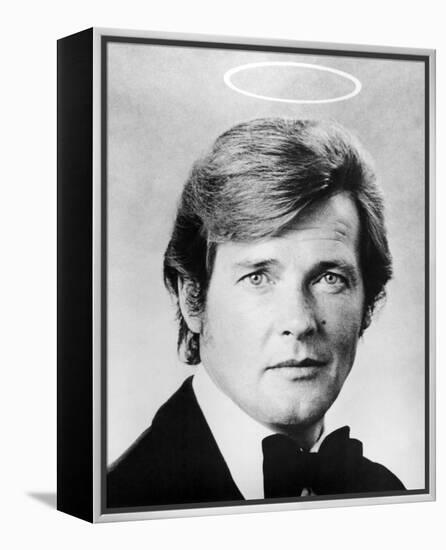 Roger Moore - The Saint-null-Framed Stretched Canvas