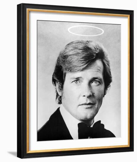 Roger Moore - The Saint-null-Framed Photo