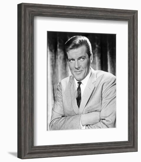 Roger Moore - The Saint-null-Framed Photo