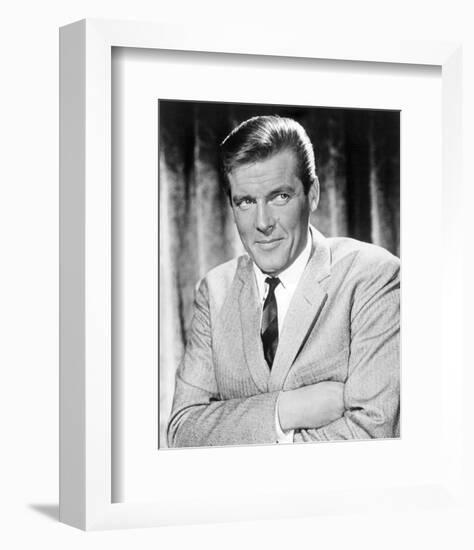 Roger Moore - The Saint-null-Framed Photo