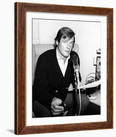 Roger Moore-null-Framed Photo