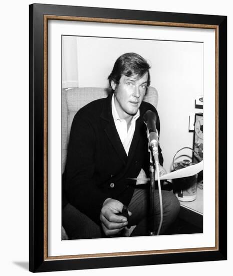 Roger Moore-null-Framed Photo