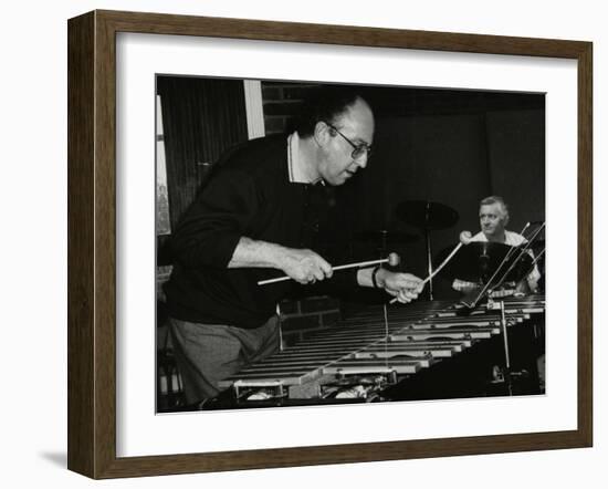 Roger Nobes and Johnny Richardson Playing at the Fairway, Welwyn Garden City, Hertfordshire, 1991-Denis Williams-Framed Photographic Print