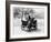 Roger Wallace in His Electric Car, 1899-null-Framed Photographic Print