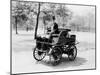 Roger Wallace in His Electric Car, 1899-null-Mounted Photographic Print