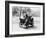 Roger Wallace in His Electric Car, 1899-null-Framed Photographic Print