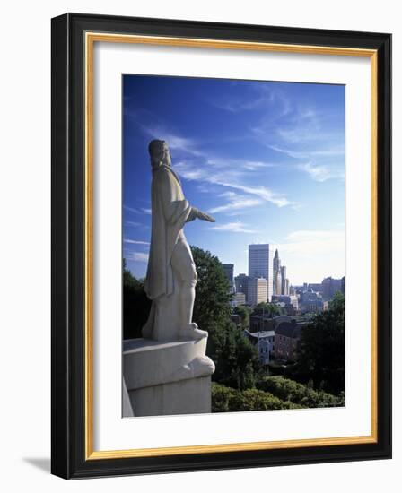 Roger Williams Memorial, Providence, Rhode Island, USA-Walter Bibikow-Framed Photographic Print