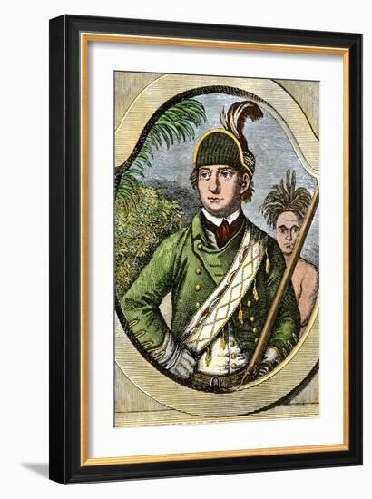 Rogers' Rangers Leader Robert Rogers, French and Indian War-null-Framed Giclee Print