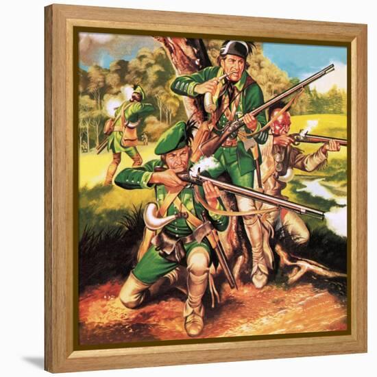 Rogers' Rangers-Ron Embleton-Framed Premier Image Canvas