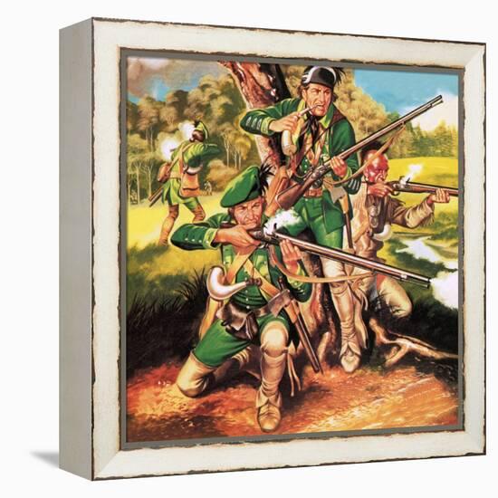 Rogers' Rangers-Ron Embleton-Framed Premier Image Canvas