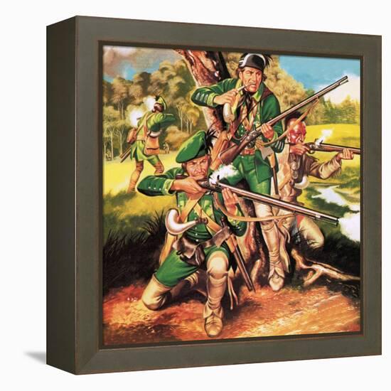 Rogers' Rangers-Ron Embleton-Framed Premier Image Canvas