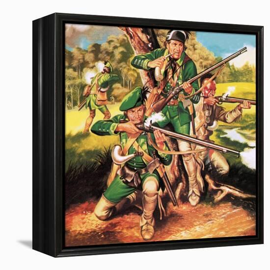 Rogers' Rangers-Ron Embleton-Framed Premier Image Canvas