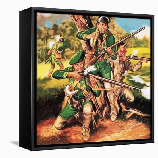 Rogers' Rangers-Ron Embleton-Framed Premier Image Canvas