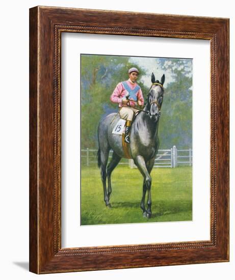 Rogerstone Castle, Jockey: E. C. Elliott', 1939-Unknown-Framed Giclee Print