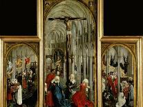 Altar of the Seven Sacraments, Painted Before 1450-Rogier van der Weyden-Framed Giclee Print
