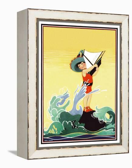 Rogue Wave - Child Life-Hazel Frazee-Framed Premier Image Canvas