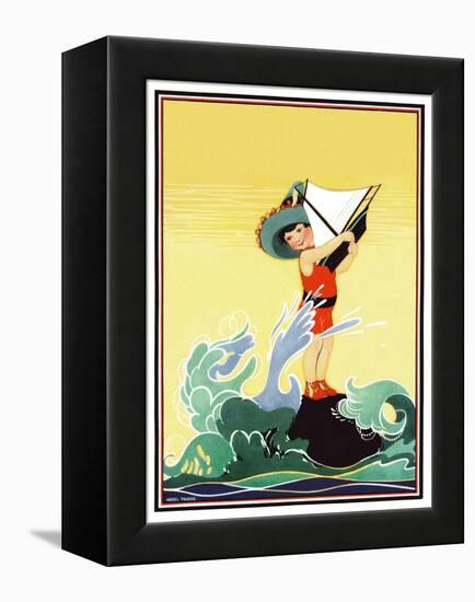 Rogue Wave - Child Life-Hazel Frazee-Framed Premier Image Canvas