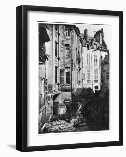 Rohan Courtyard, Paris, 1858-78-Charles Marville-Framed Giclee Print
