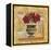 Rojo Botanical V-Carney-Framed Stretched Canvas