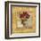 Rojo Botanical VI-Carney-Framed Giclee Print