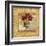 Rojo Botanical VI-Carney-Framed Giclee Print