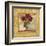 Rojo Botanical VI-Carney-Framed Giclee Print