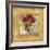 Rojo Botanical VI-Carney-Framed Giclee Print