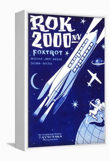 Rok 2000 Ny Foxtrot-null-Framed Stretched Canvas