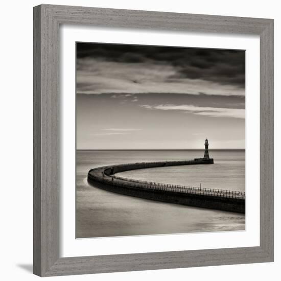 Roker Lighthouse-Craig Roberts-Framed Photographic Print