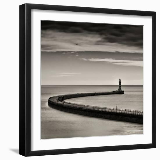 Roker Lighthouse-Craig Roberts-Framed Photographic Print