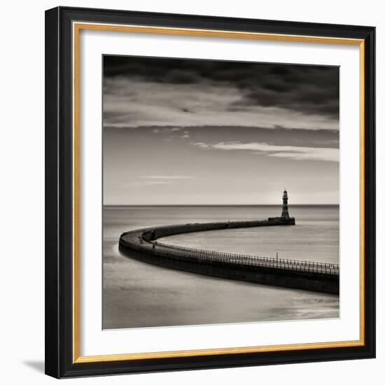 Roker Lighthouse-Craig Roberts-Framed Photographic Print